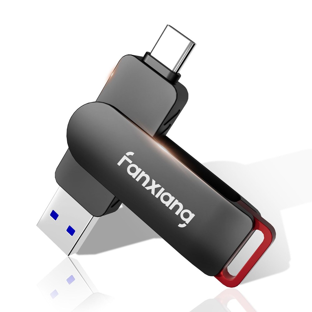 512GB Flash Drive Up to 560MB/s External SSD,Type C & 3.2 USB-A,Gen 2 Thumb D...