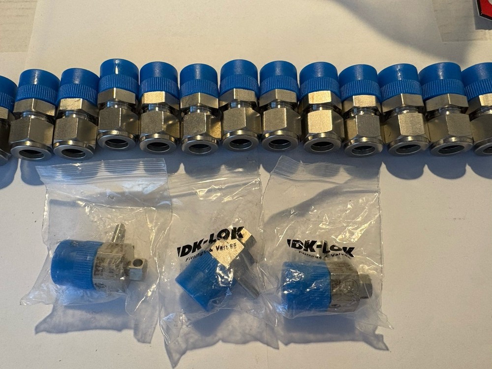 DK-LOK, fittings all new 16 pieces free shipping