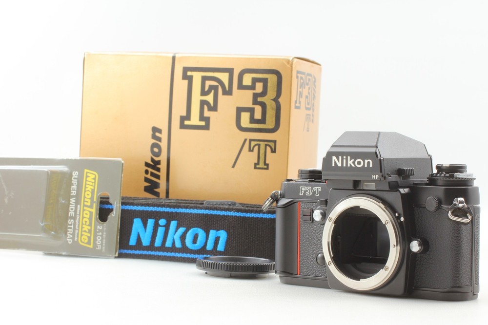 S/N: 852xxxx [N MINT] Nikon F3/T HP Titan Black SLR 35mm Film Camera from JAPAN