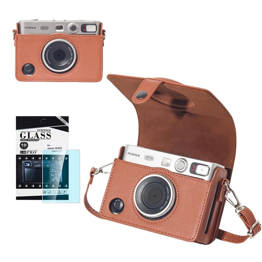 Fujifilm Instax Mini EVO Hybrid Camera Protective PU Case