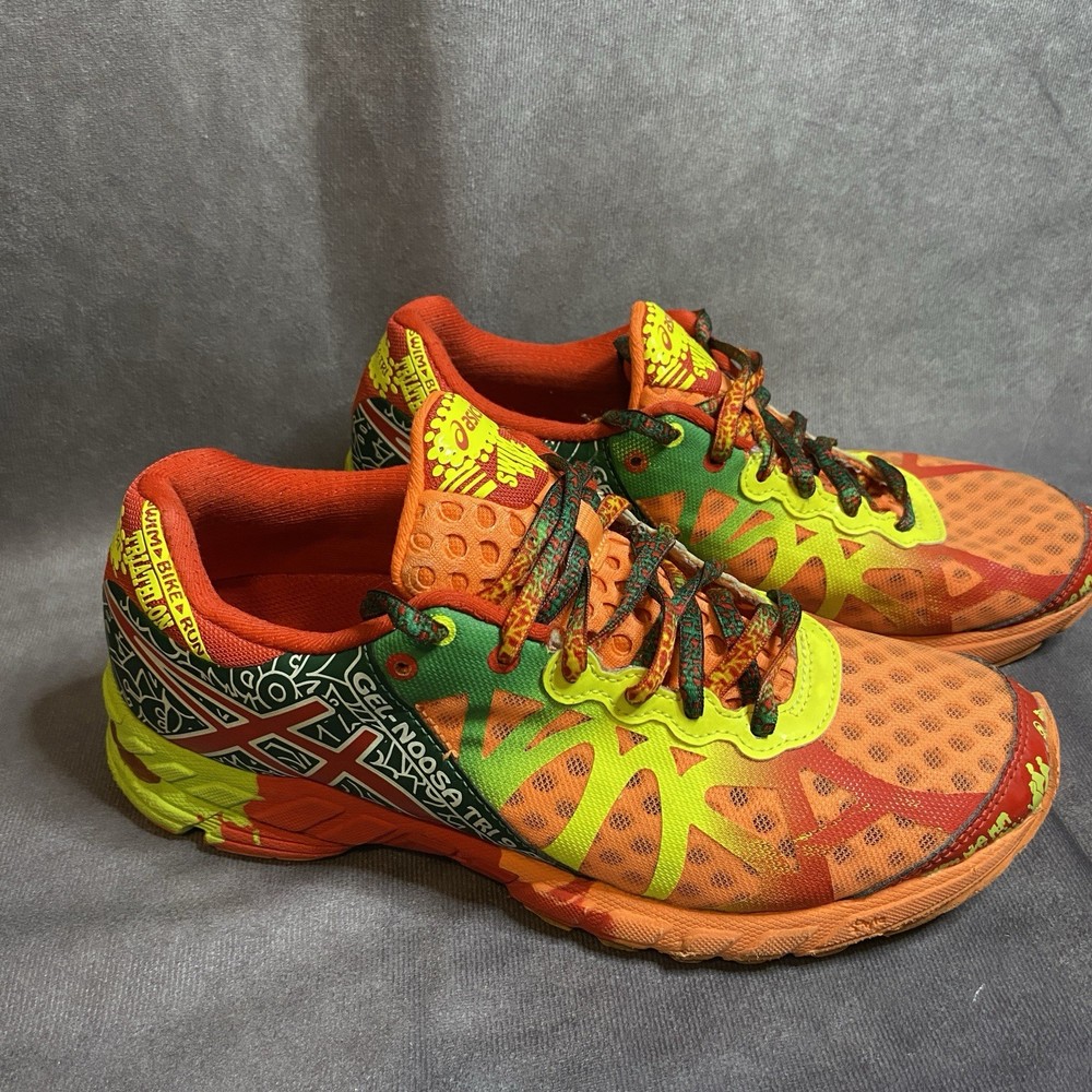 Asics Womens Gel-Noosa Tri 9 Running Shoes Multicolor T458N Size 7 Sneakers