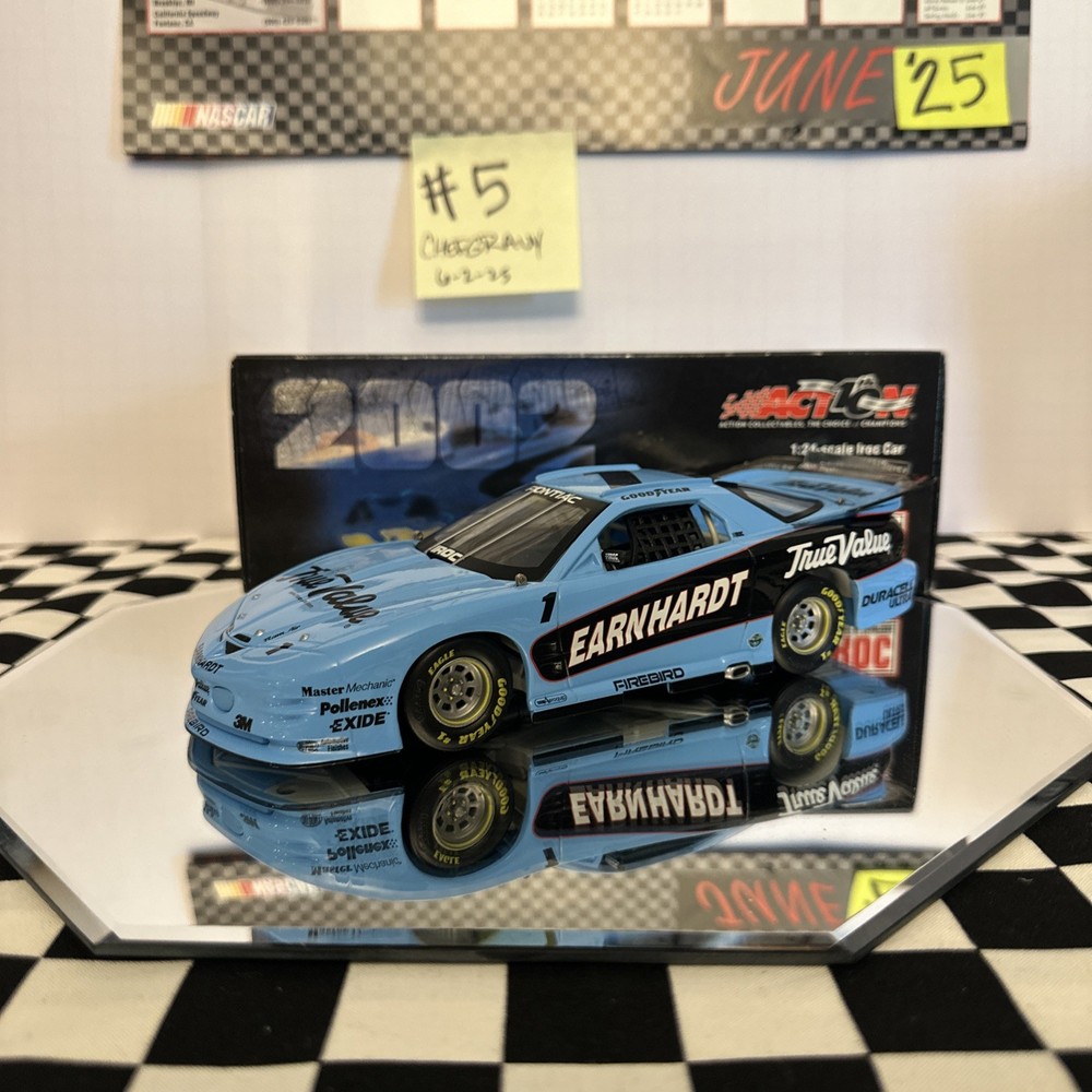 XRARE 1:24 Scale Dale Earnhardt #1 Blue True Value 1999 IROC Firebird Xtreme NASCAR Diecast