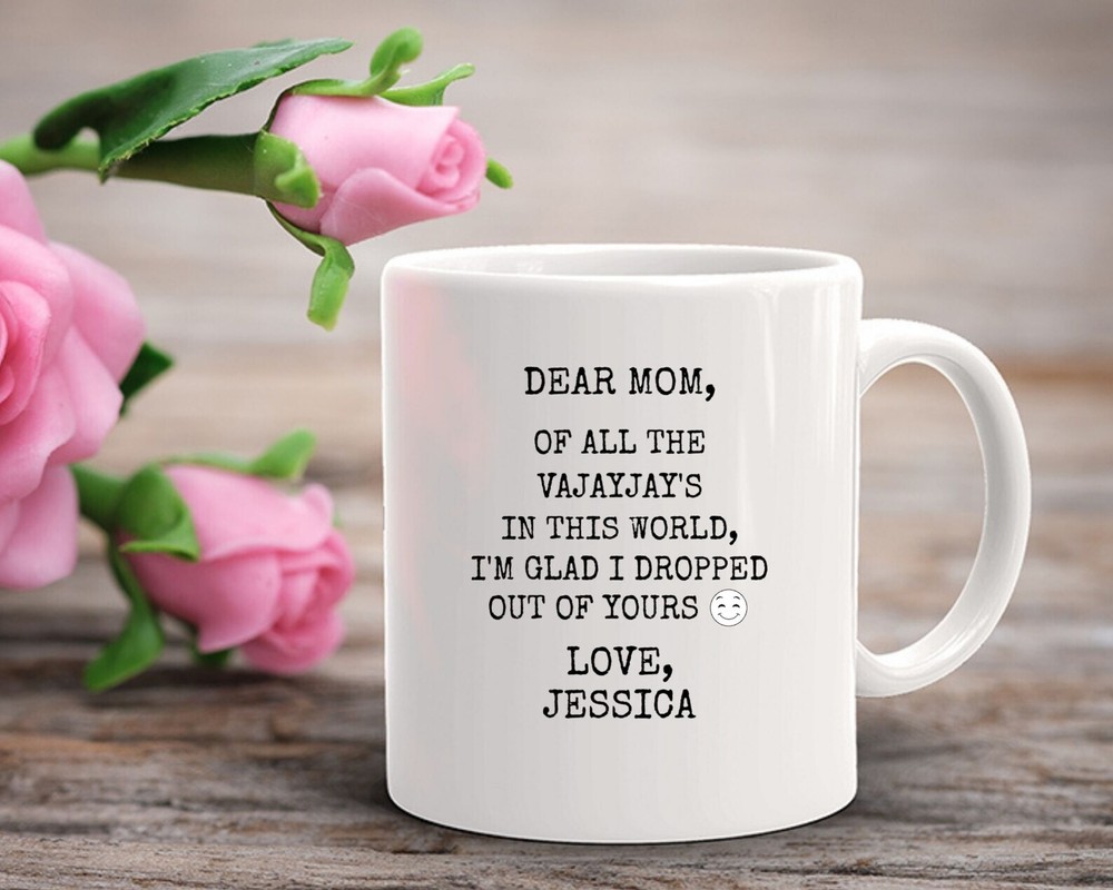 Personalized Funny Mug Gift For Mom Cute Gift For Mother's Day Mom Gift From Son