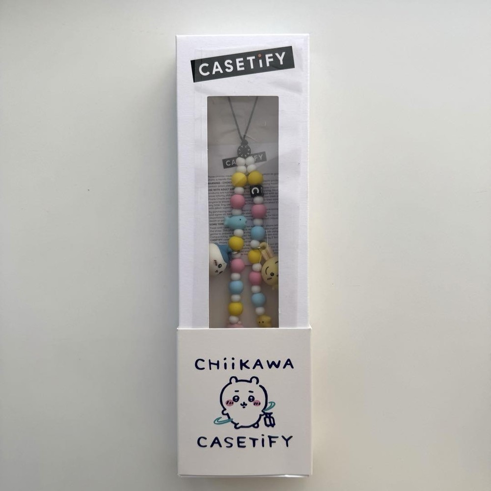 Casetify Chiikawa Phone Charm Collab Cute Anime Accessory