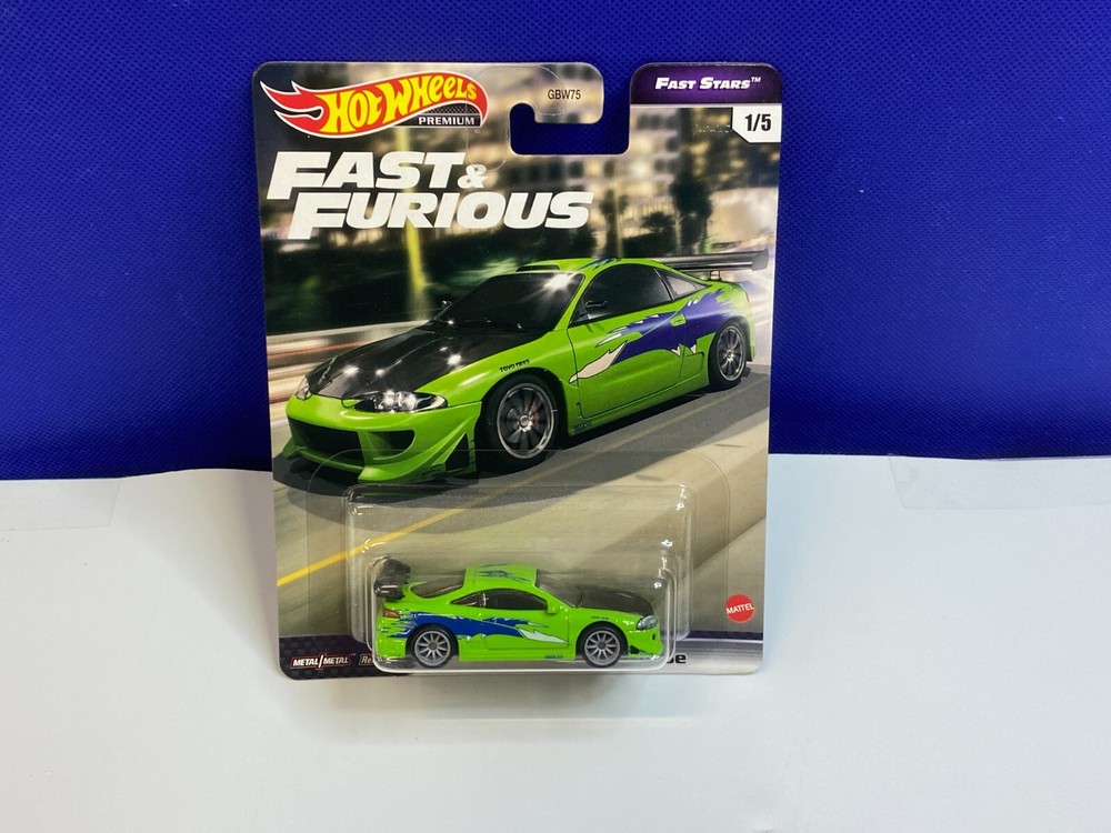 2020 HOT WHEELS PREMIUM FAST & FURIOUS FAST STARS MITSUBISHI ECLIPSE