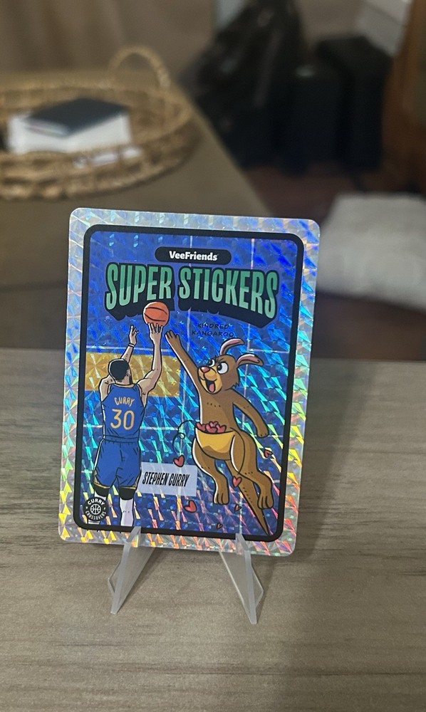 2025 Veefriends Manga Super Stickers Stephen Curry Crossover Kindred Kangaroo 🔥