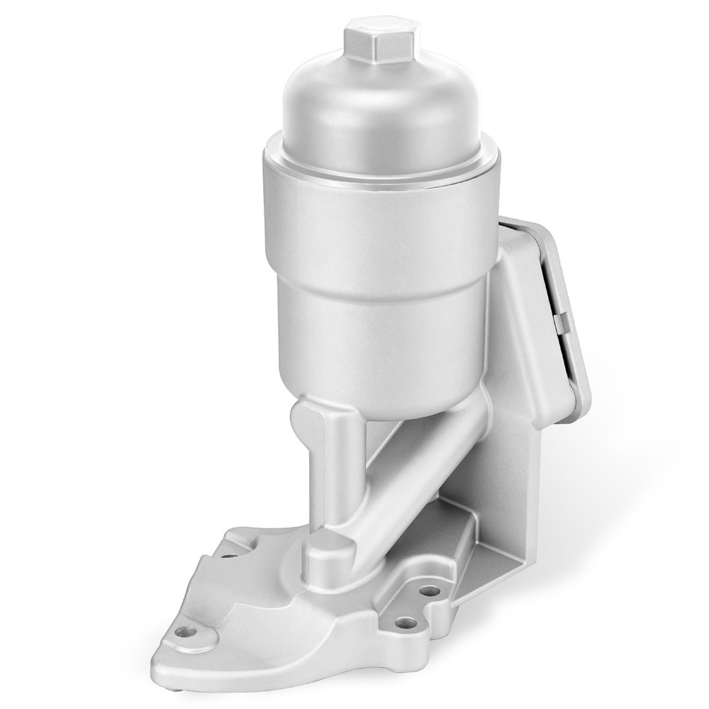 Full Aluminum Engine Oil Filter Housing For 12-18 Hyundai Santa Kia Cadenza 3.3L