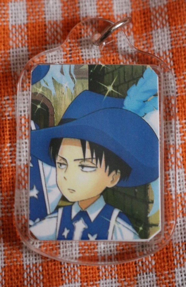 Levi Ackerman Costume Keychain Attack On Titan
