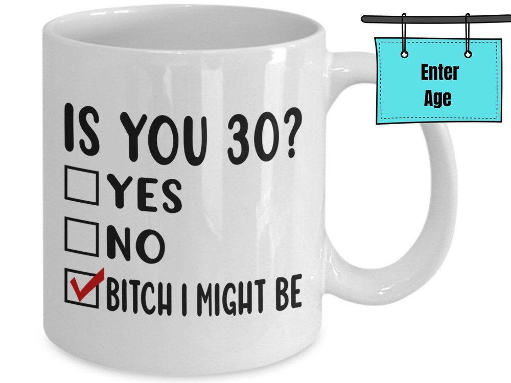 Personalized Birthday For Woman Custom Woman Birthday Is You __ Bitch I Might Be