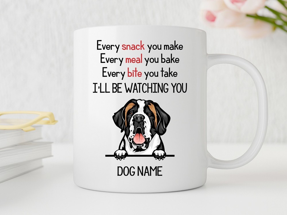 Funny Saint Bernard Mug Gift Idea for Dog Lovers