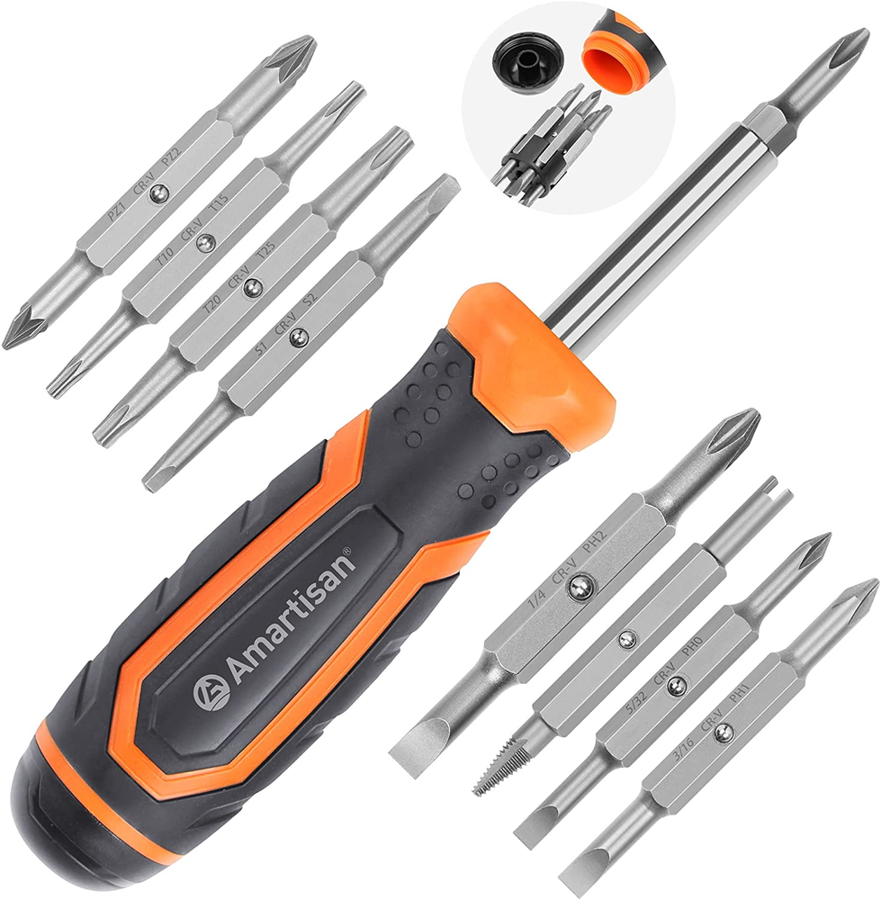 18-in-1 Multi-Bit Screwdriver Set - Compact All-Purpose Tool Kit