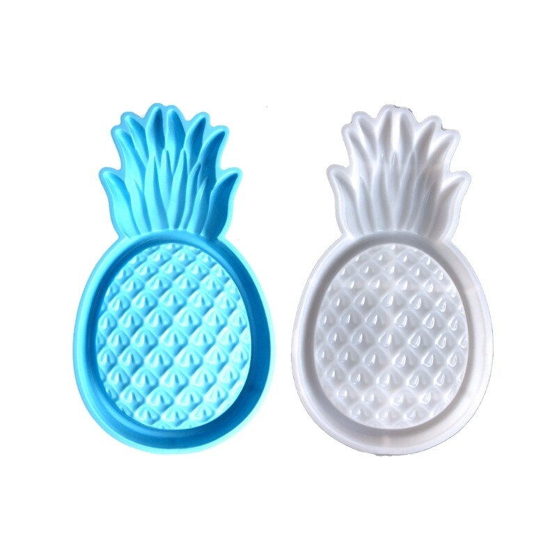 Silicone Jewelry Tray Mold Pineapple Resin Mold Resin Tray Molds for DIY