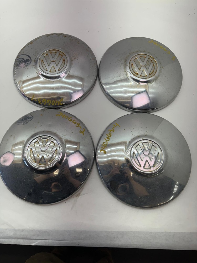 VW Beetle Type 1 75 Wheel Cover Set of 4 Hubcaps