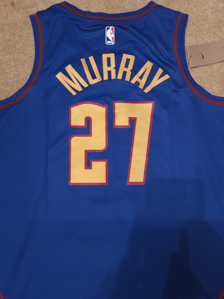Jamal Murray Mile High City Connect Denver Nuggets Jersey Replica (Size 48)