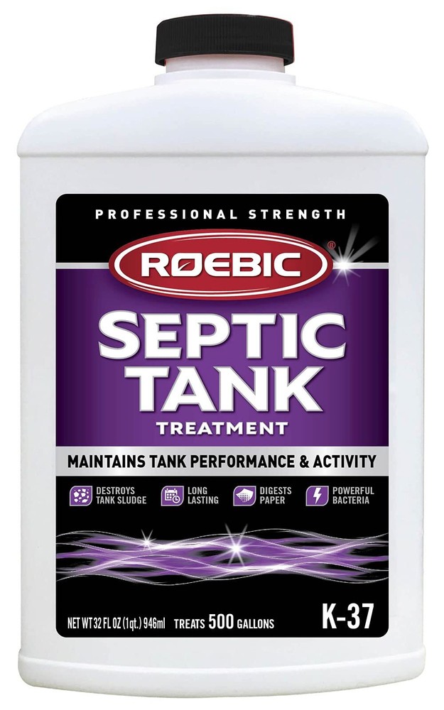 K-37-Q Septic Tank Treatment 32 Fl Oz for Cleaner Drains