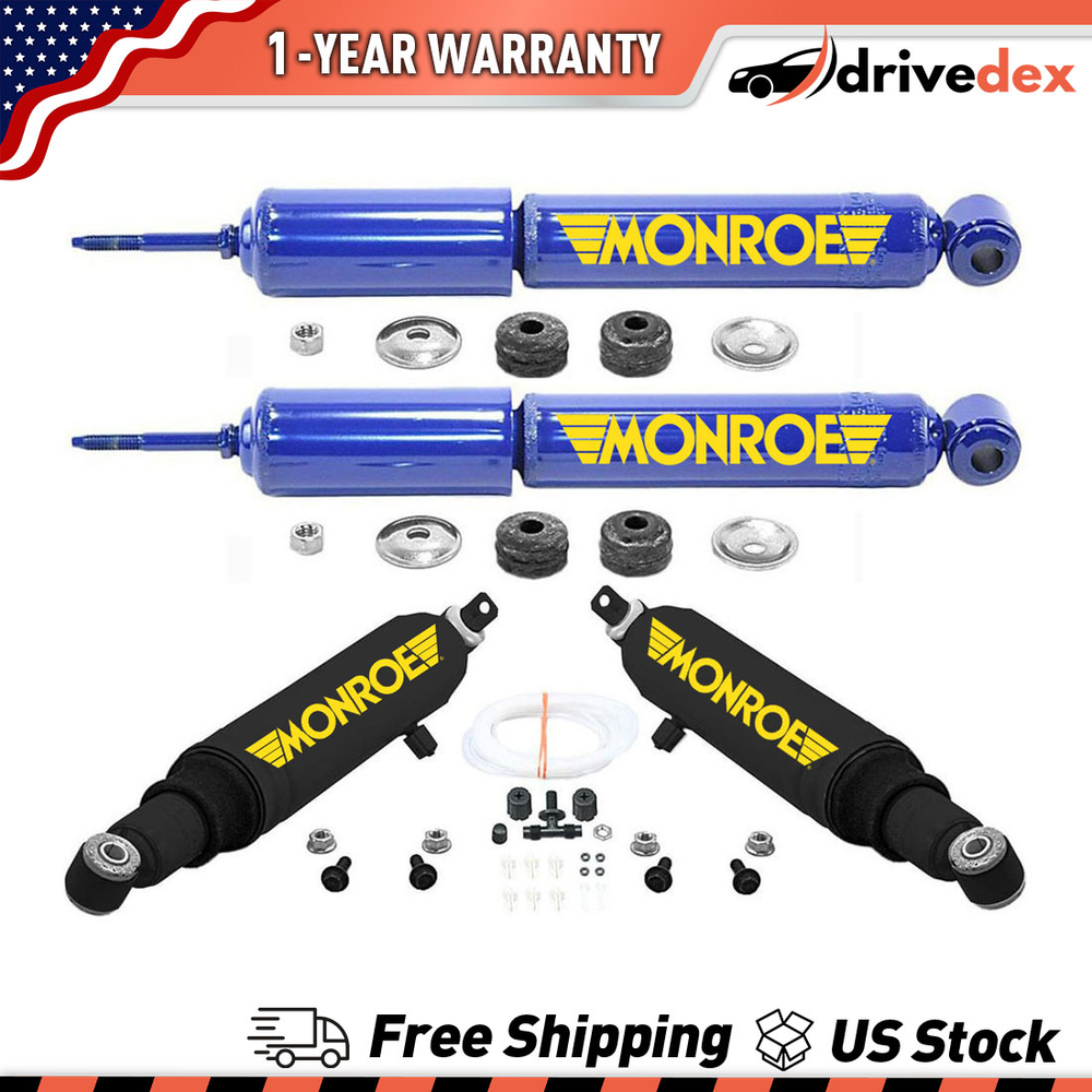 Monroe Shock Absorbers Front & Rear Fits 1991 1992 1993 1994 Ford Explorer