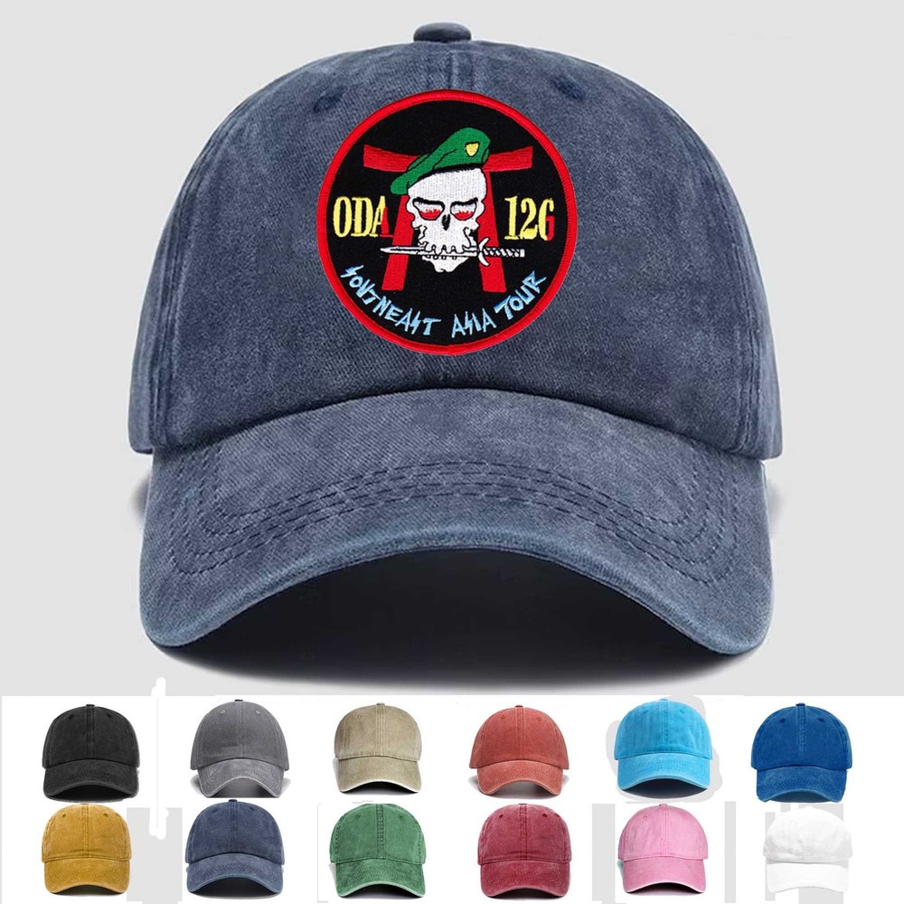 Custom Personalization Embroidered Hat SFG ODA-126, Veteran Cap, Trucker Hat