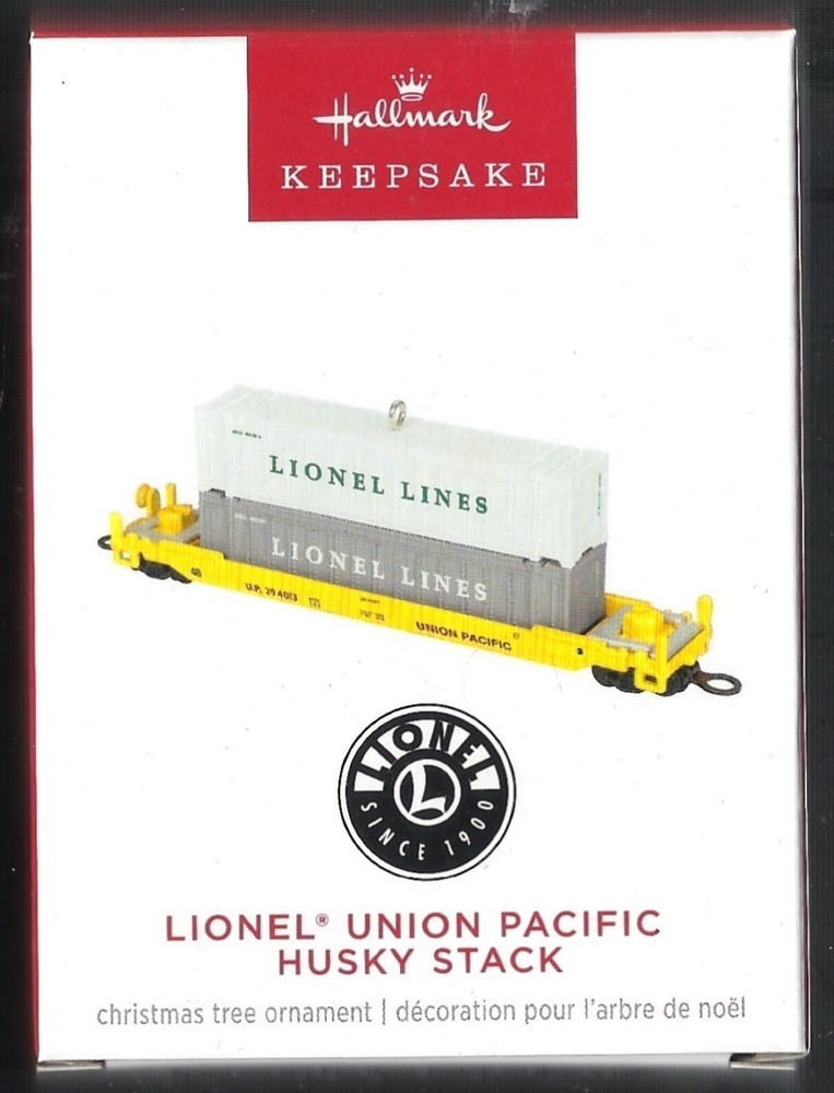 2024 Hallmark LIONEL UNION PACIFIC Train Legacy Gondola Stack Bridge Lot (4)