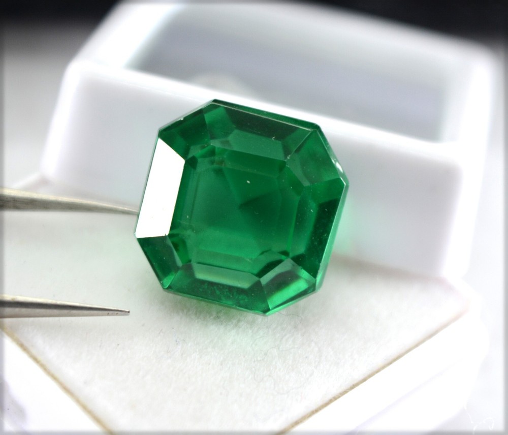 16.85ct Natural Unheated Zambian Emerald A++ Cut Loose Gemstone E1261 Certified