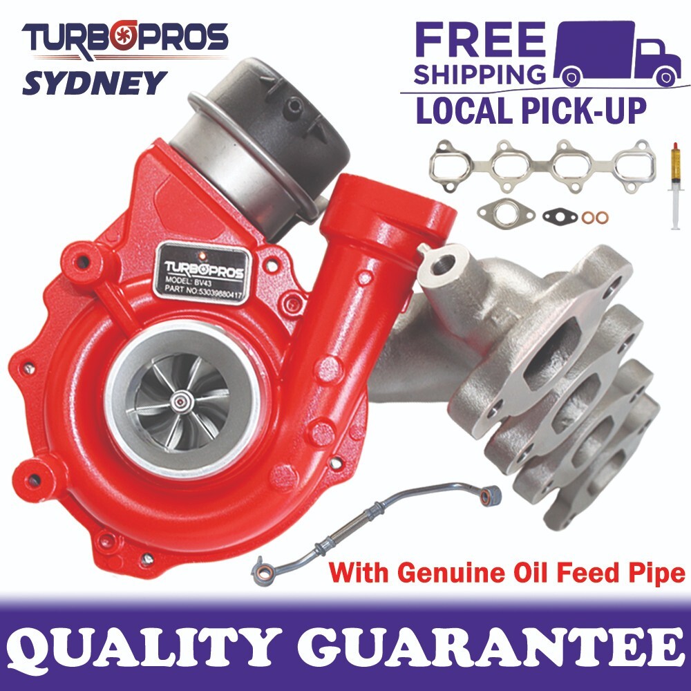 GEN1 High Flow Turbo+Genuine Oil Feed Pipe For Renault Master Van M9T 2.3L