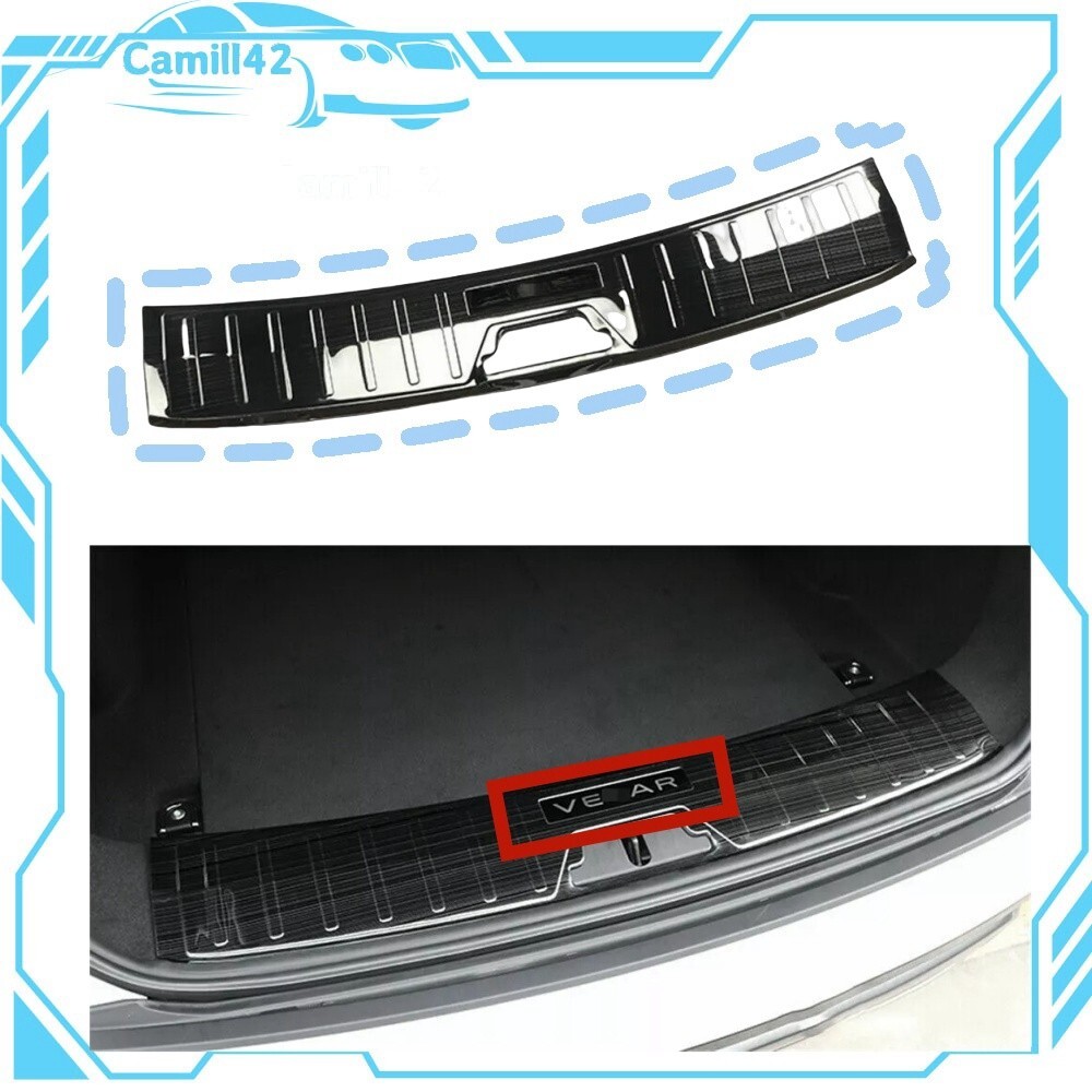 Rear Door Plate Cover Sill Trim Fits for Land Rover Range Rover Velar 2018-2023
