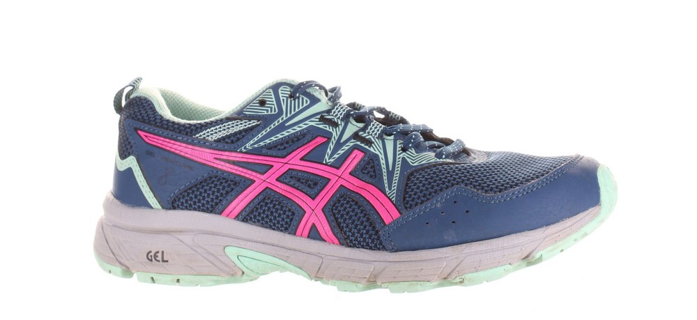 ASICS Women's Gel Venture 8 Teal Trail Hiking Shoes Size 7 7780882
