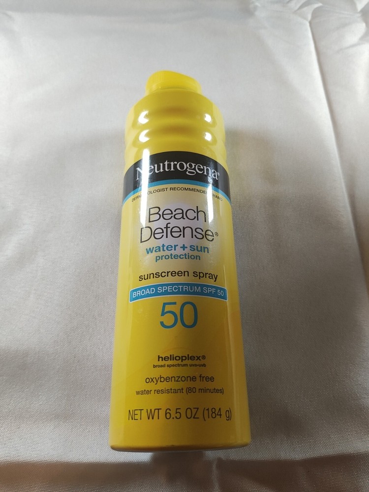 Neutrogena Beach Defense Water Sun Protection SPF 50 6.5 oz EXP: 02/2026