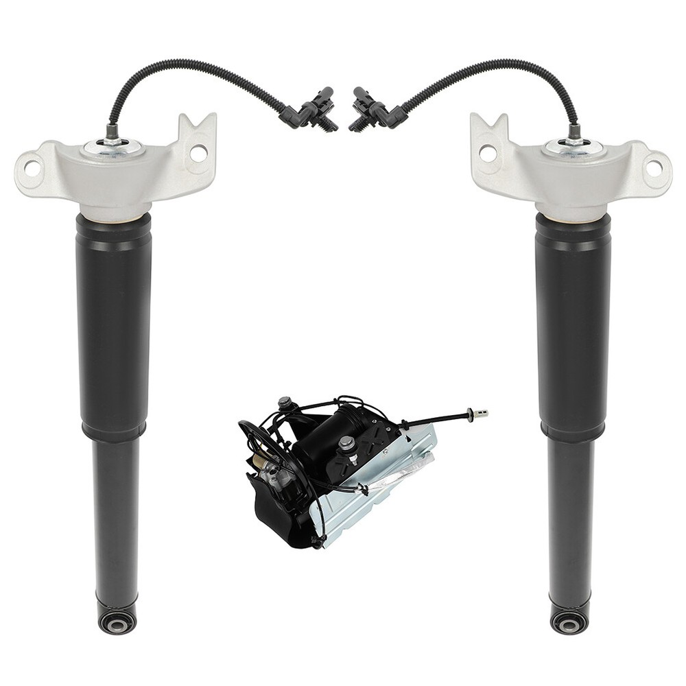 Cadillac XTS 2013-2019 Rear Shock Absorbers with Electric Compressor Pump Pair