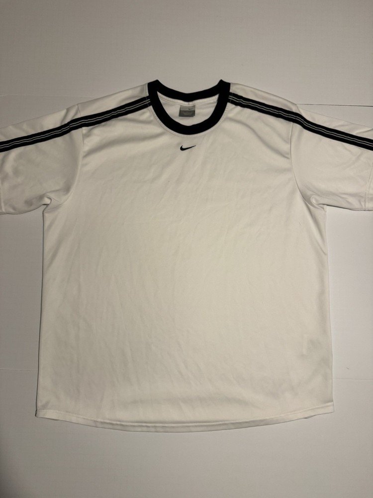 Vintage 2000s Nike Dri-FIT Black White Training Shirt Men’s XL Thailand