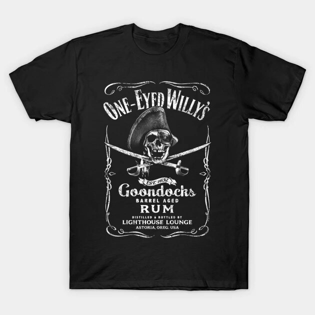 The Goonies One-Eyed Willy T-Shirt Sean Astin Josh Brolin Jeff Cohen Vintage