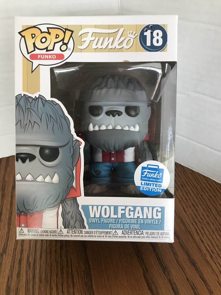 Funko Pop Spastik Plastik Wolfgang 18 Limited Edition Double Boxed-image