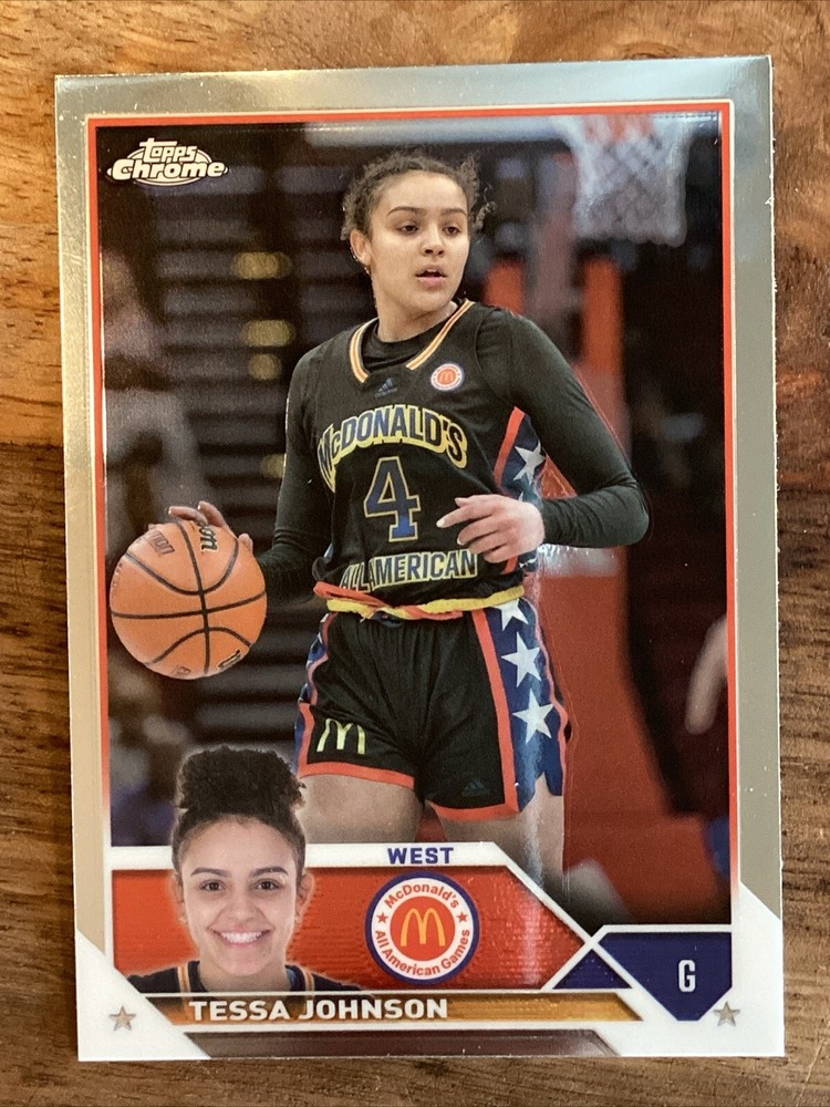 2023 Topps Chrome McDonald's All American #43 Tessa Johnson