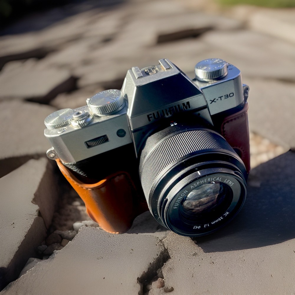 FUJIFILM X-T30 Black Mirrorless Camera from Abe's of Maine