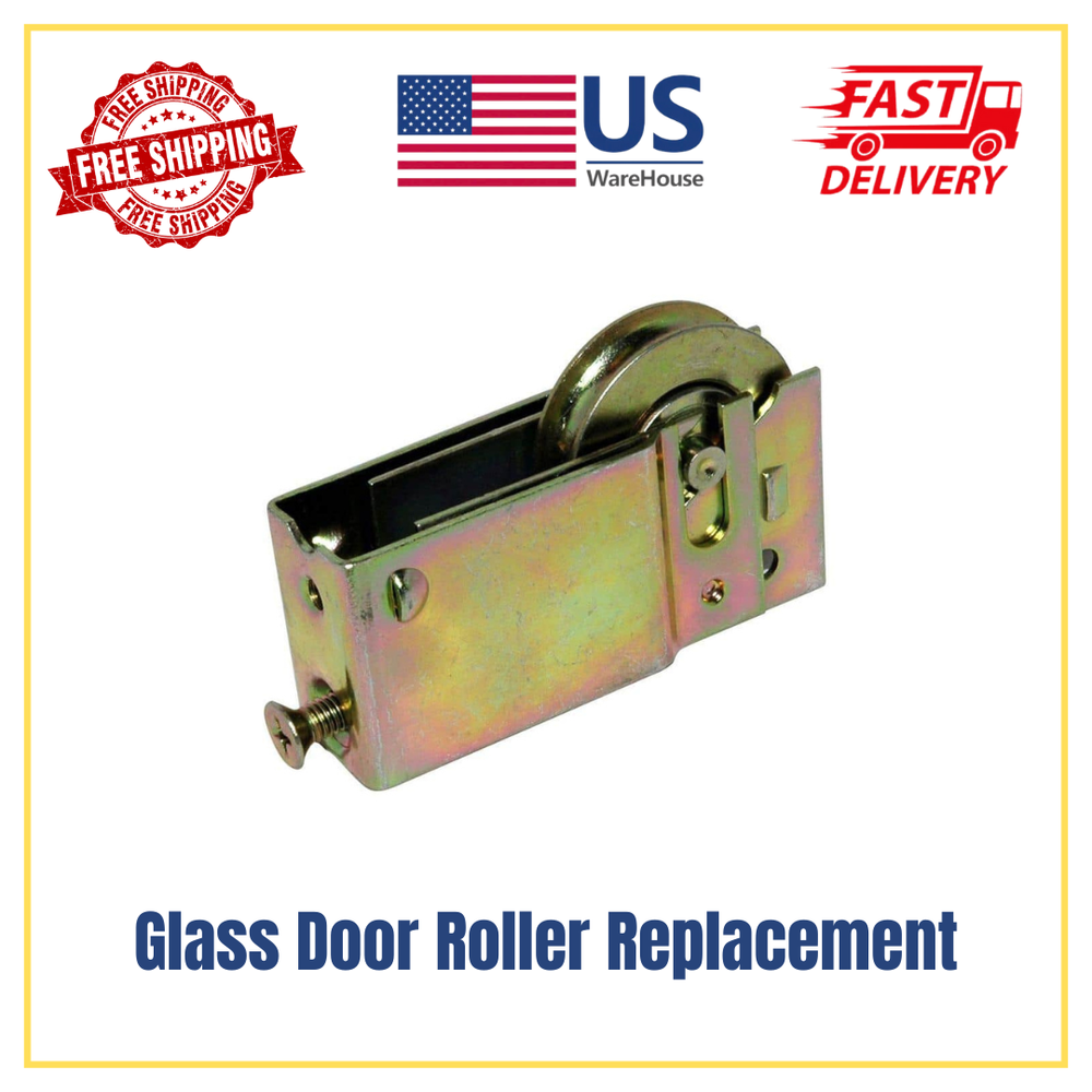 Sliding Glass Door Replacement Rollers for Nu-Air Style Doors 2 Pack