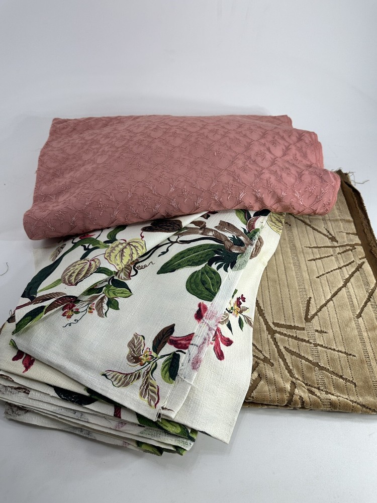 Lot of Mixed Size Material for Crafting Scrapbooking Junk Journal Quilting Etc