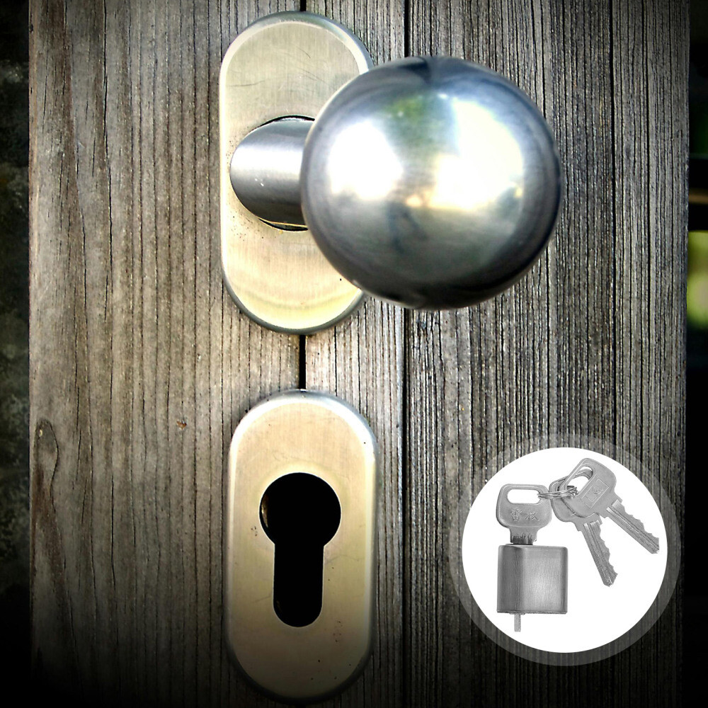 Fire Door Cylinder Lock Set - Keyed Security Lock for Enhanced Safety  