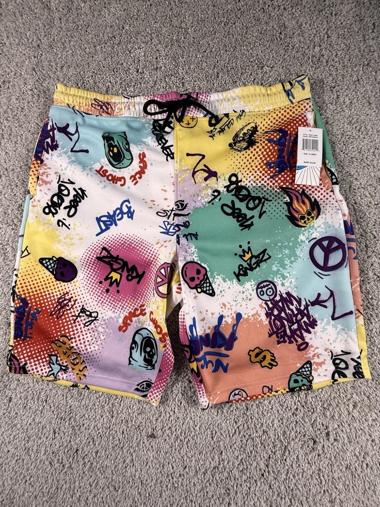 NWT Fresh Prints Of Bel-Air Urban Wear Basketball Shorts Size X Large Men’s