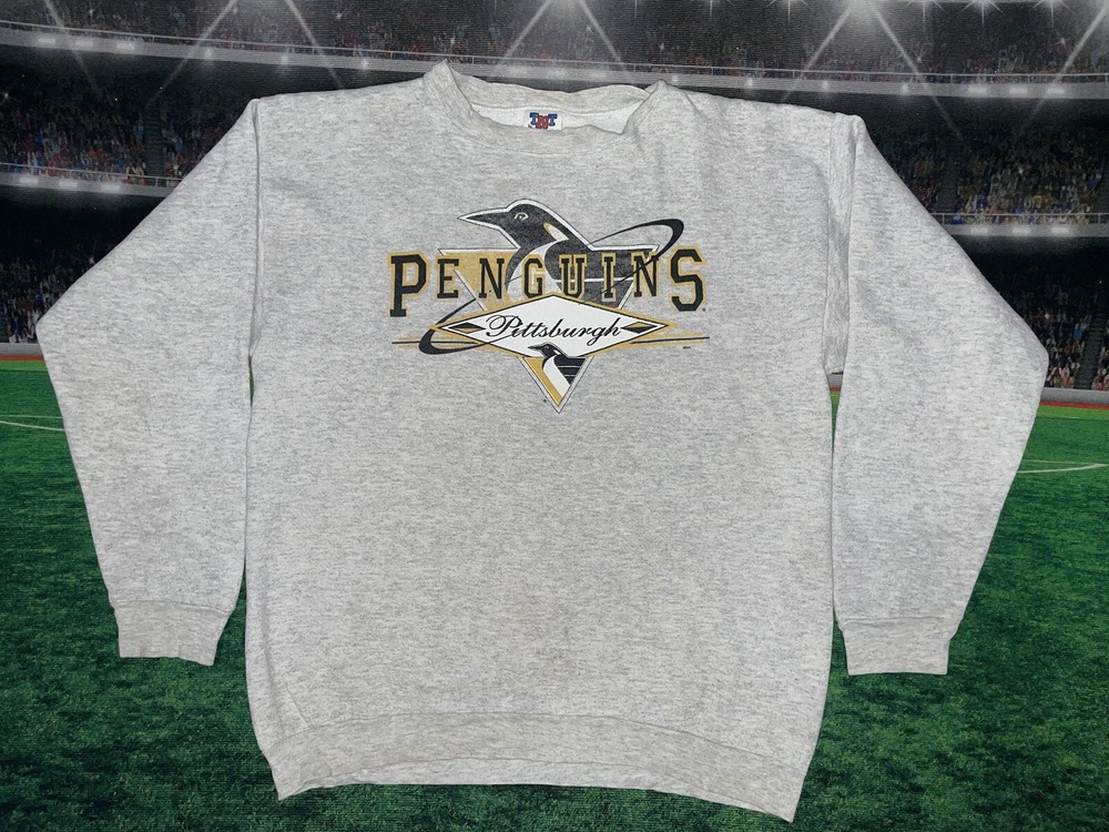 Vintage Pittsburgh Penguins Sweatshirt Mens XL Sweater Crewneck Used