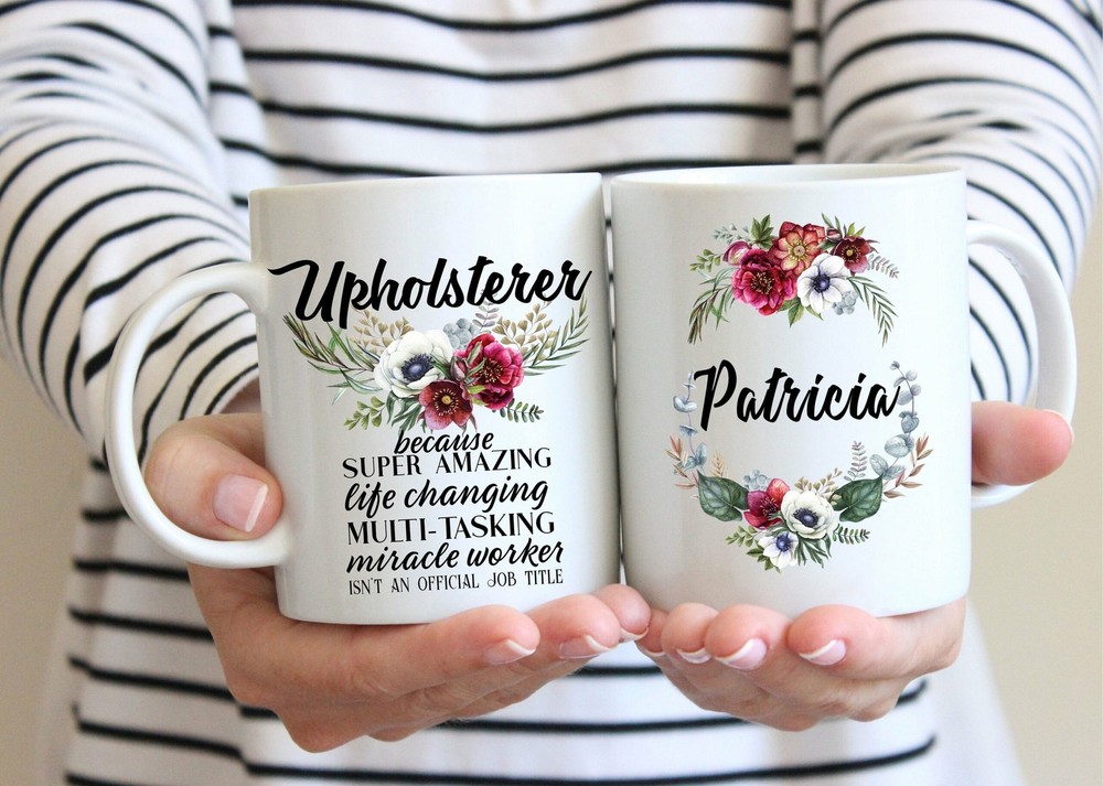 Personalized Upholsterer Gift For Women L Thank You Appreciation Birthday