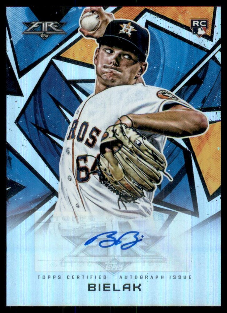 2021 Topps Fire Autographs #AVBB Brandon Bielak