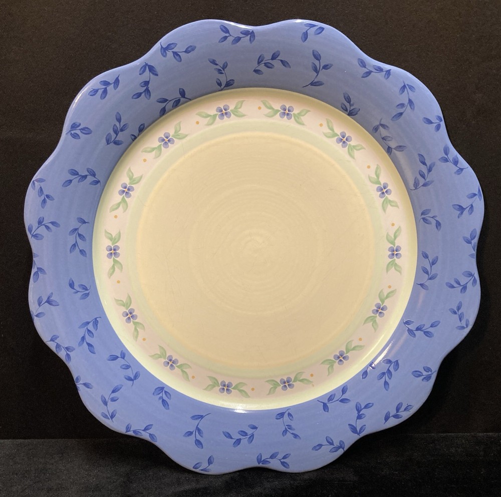 Pfaltzgraff Summer Breeze 14.25-inch Round Platter for Cake Cookies and More