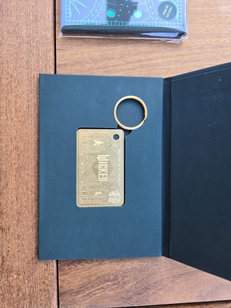 Limited Edition 2024 Starbucks WICKED Gift Card- SEALED/$50 Loaded Value