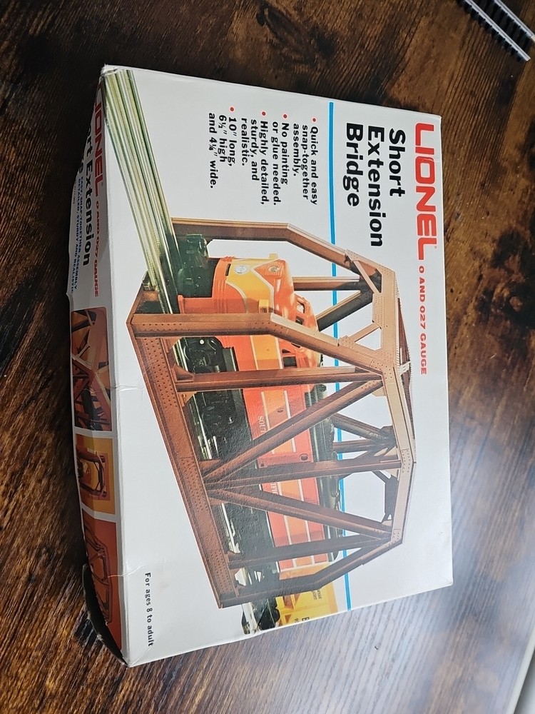 Lionel O27 Vintage 6-2717 Short Extension Bridge Kit for Model Trains