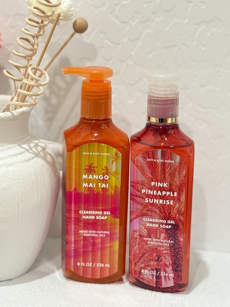 Bath and Body Works New Cleansing Gel Hand Soap 2-Pack