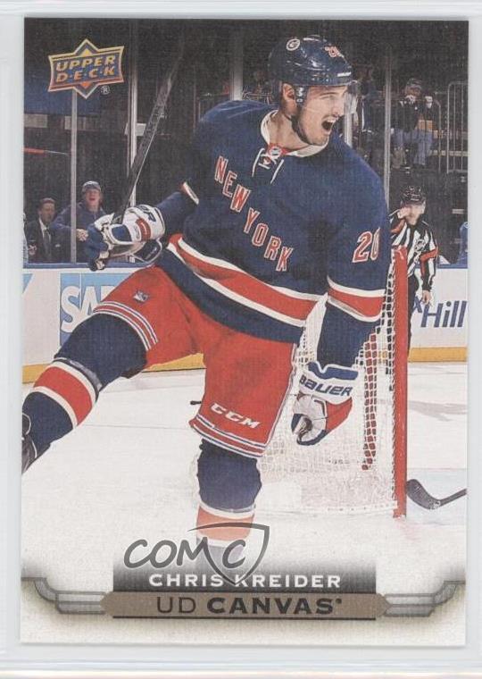 2015-16 Upper Deck UD Canvas Chris Kreider #C61