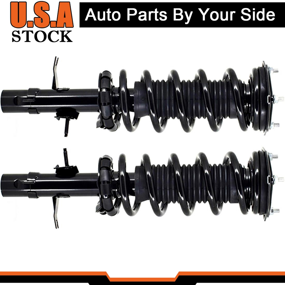 Front Struts With Sway Bar For 2006-2010 Infiniti M35 3.5L X Model Lifetime War.