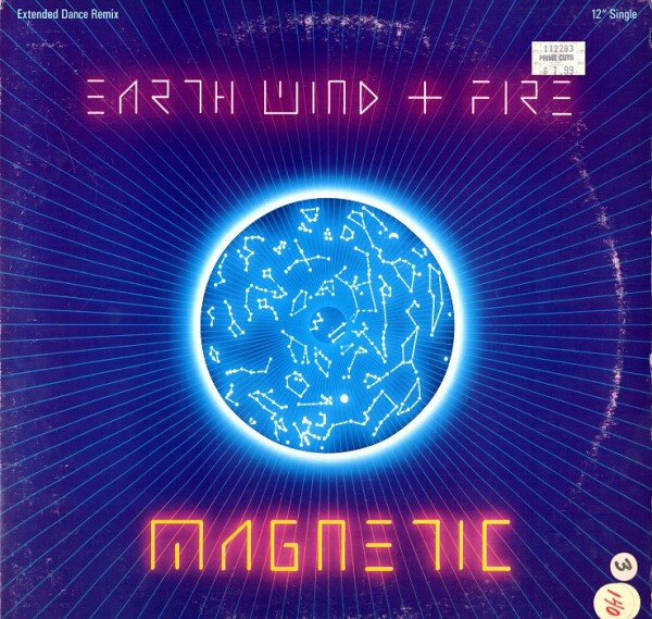 Earth - Magnetic - Used Vinyl Record 12 - 21 - Promo - T16280A