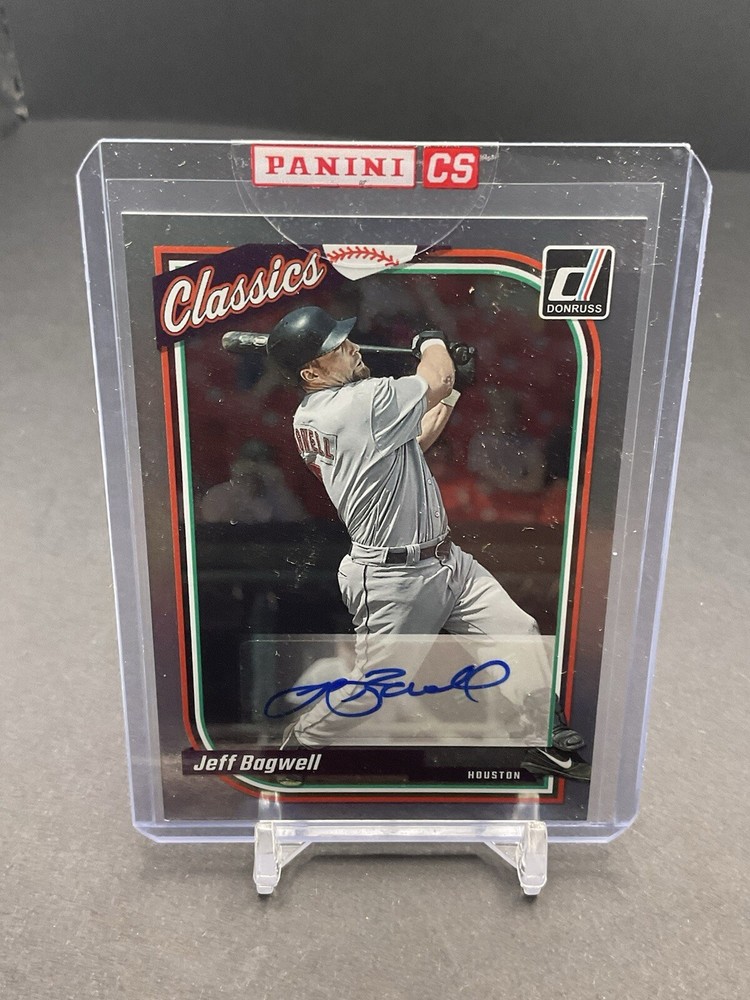 Jeff Bagwell Auto 2023 Panini Donruss Classics