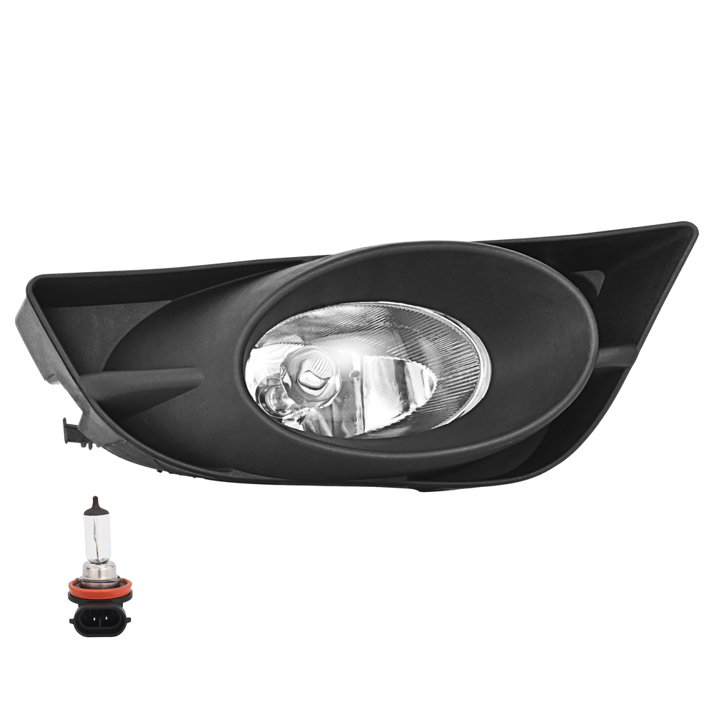 Right Fog Light W/Bulb Clear Lens For Honda Fit 2009 2010 2011#33901TK6305 RH