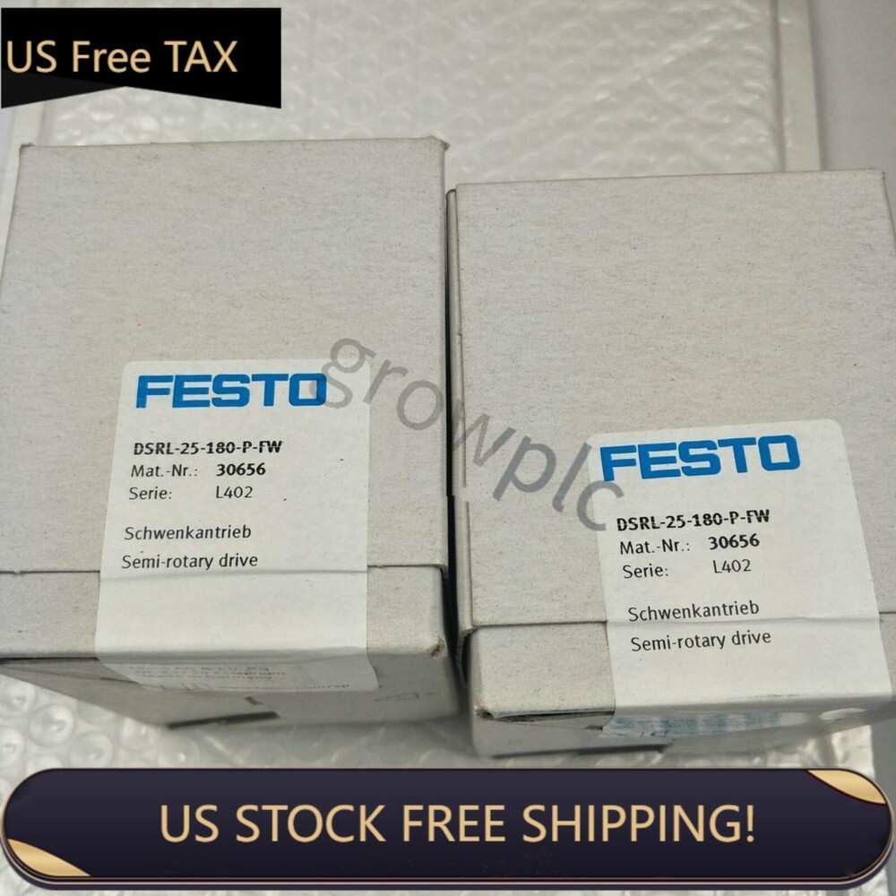 US FREE TAX New FESTO DSRL-25-180-P-FW 30656 Pendulum Cylinder